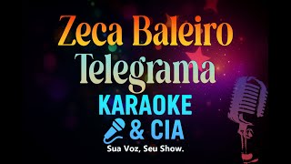 Zeca Baleiro - Telegrama [Karaoke & CIA]