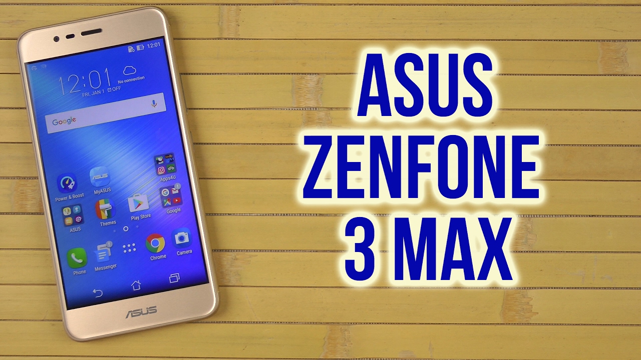 Распаковка Asus Zenfone 3 Max (ZC520TL-4H074WW) Gray