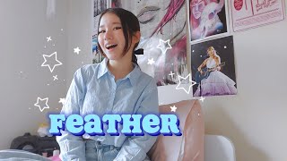 feather // sabrina carpenter cover ˚‧｡⋆