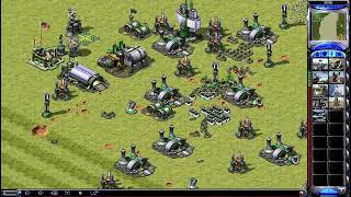 A large column of tanks 💥 | red alert 2 Yuri's Revenge رتل كبير من الدبابات