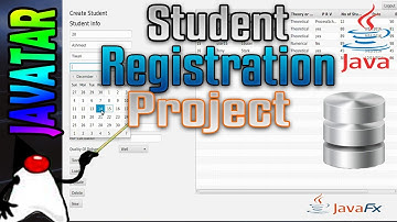 student registration system project in java