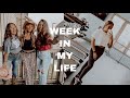 College vlog sorority social working out etc