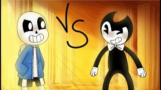 [Animation] Sans VS Bendy  Undertale VS Batim