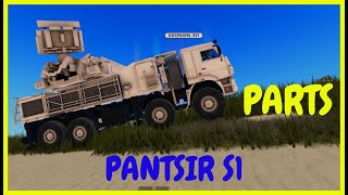 WAR TYCOON PANTSIR S1 PARTS [ Locations ] [ Roblox ]