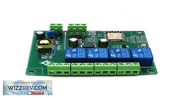 Relay Module WiFi 4 Channel ESP8266 Development Board Voltage Monitoring Relay Industrial