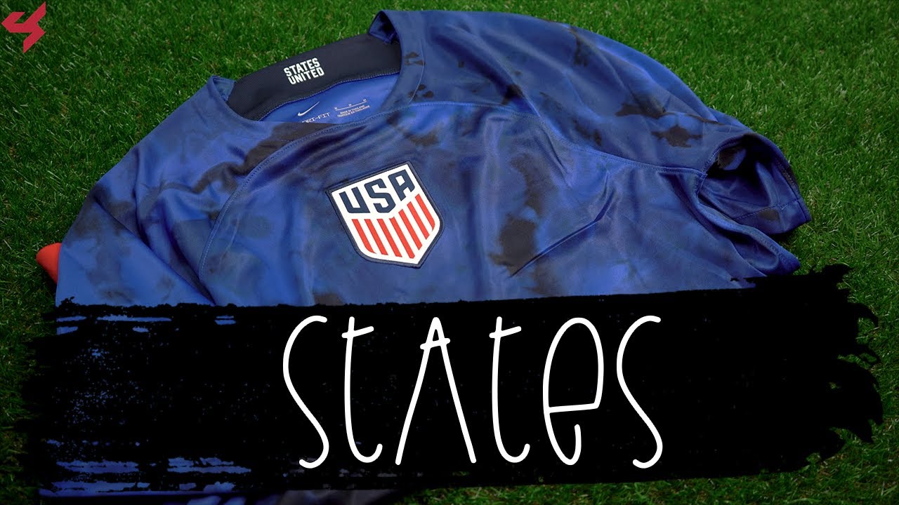 World Cup 2022 Nike USA Away Jersey Unboxing + Review from Subside Sports -  YouTube