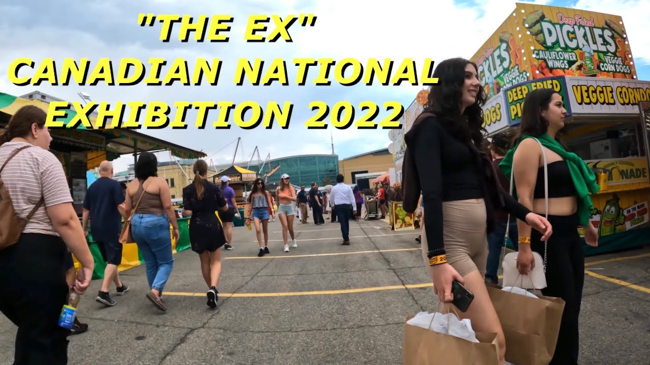 Canadian National Exhibition 2022 Opening Day Walking Trip YouTube