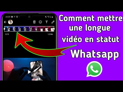 Comment mettre une longue vidéo en statut Whatsapp