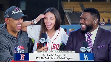 Alex Cora interview on winning the 2018 World Series in game 5