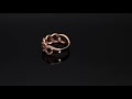 Trend setter diamond ring in 14K 0.31 ct video