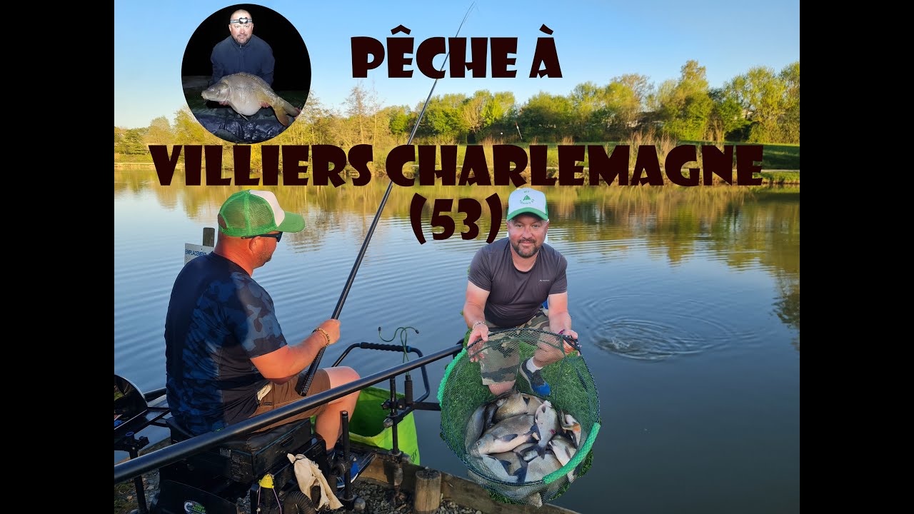 Vacances de Pêche au domaine de  VILLIERS CHARLEMAGNE, Avril 2025.