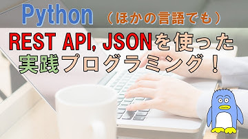 【APIを使ったプログラミング】自分で言うのもなんですが、すごくわかりやすくまとめました！　実践で使える、REST API, JSONを使ったプログラミング