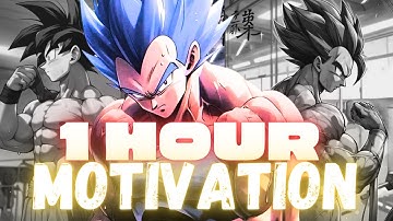 *WARNING - Flashy Lights" | 1 hour of Dragon Ball MOTIVATION for THE GYM! | Prince Vegeta Motivation