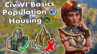 Civ VI Basics: How to Grow Your Population & Manage Housing screenshot 5