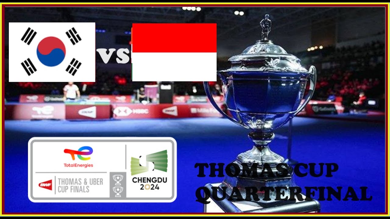 🔴 LIVE INDONESIA VS THAILAND QuarterFinal Thomas Uber Cup 2024