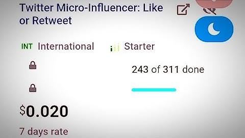 Twitter Mico-influencer: Like (Change pic) || Twitter task Picoworker || Twitter|| Sproutgigs