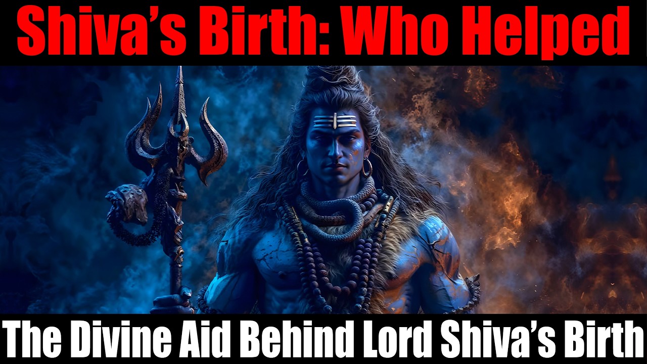 Who helped in the birth of Lord Shiva ?