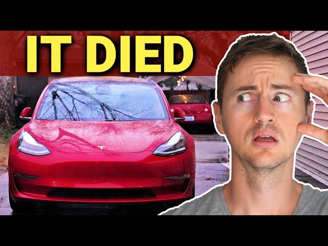 My Tesla Model 3 Low-Voltage Battery Dead. Cost - YouTube