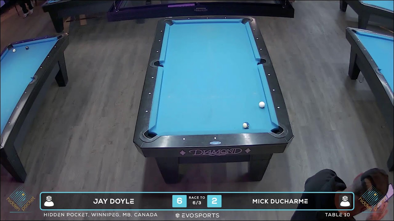 JAY DOYLE vs MICK DUCHARME - HIDDEN POCKET - TABLE 10 | EvoSports