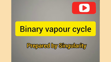 Binary vapour power cycle