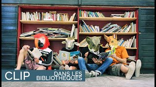 Video thumbnail of "AS DE TREFLE / Dans Les Bibliothèques (LE CLIP) / Feat Guizmo (Tryo), La Ruda"