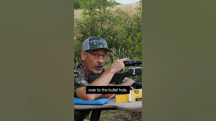 How to Sight in a Rifle Scope at 100 Yards!