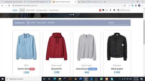 PHP e-commerce website Fetch data and starting template in Urdu/Hindi