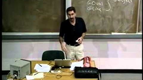 Variables - Stanford University Online videos_ Mehran Sahami Computer Science I- Programming Methodology