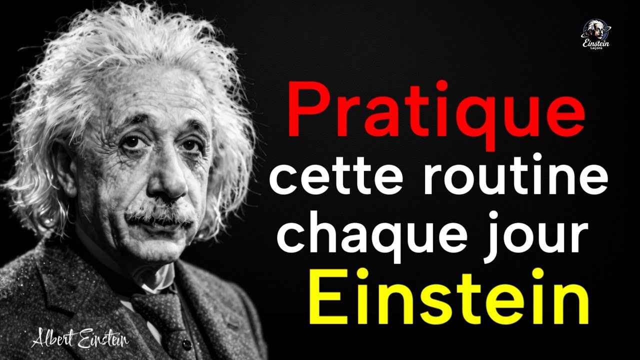 Les Habitudes Quotidiennes qui Ont Forgé le Génie d’Einstein | Citations Albert Einstein