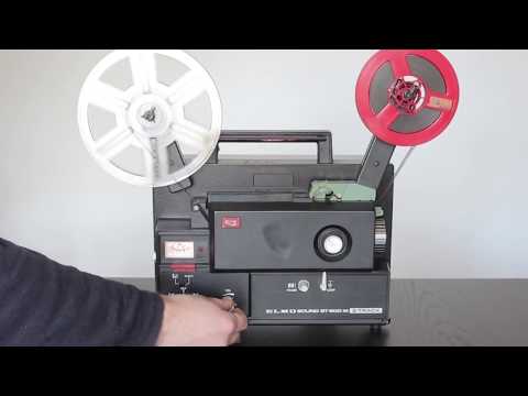 ８ミリ映写機◆ELMO サウンド ST６００ 完動・美品 ELMO ST-600 2-Track 8mm Sound Movie Projector #658 | eBay