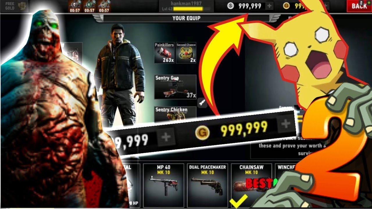 dead trigger mod apk unlimited money and gold 2021