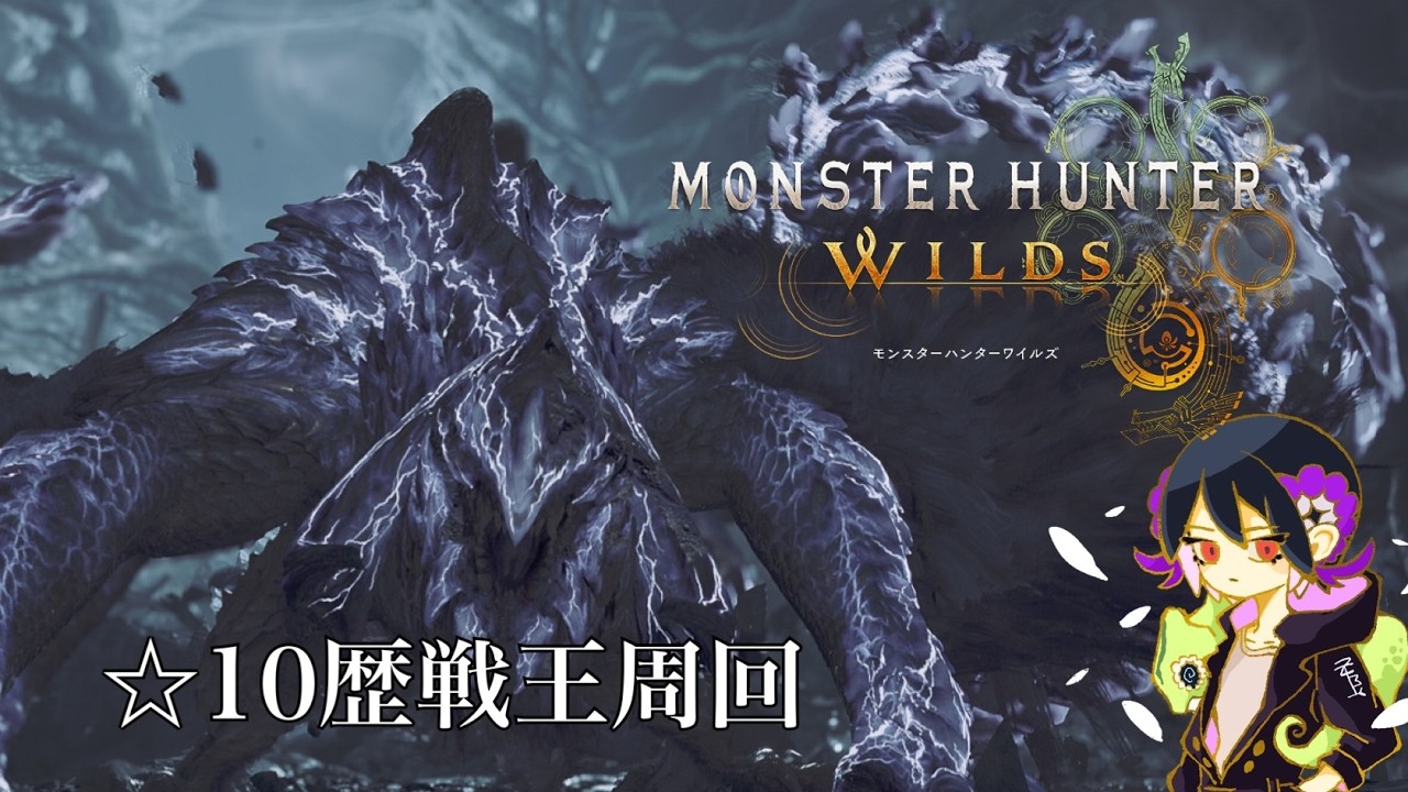 【モンハンワイルズ】参加型配信　護石周回します　1~2時間くらい