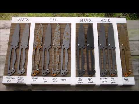 1095 Steel, Corrosion/Rust Test for Knife Makers