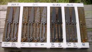 1095 Steel, Corrosion/Rust Test for Knife Makers