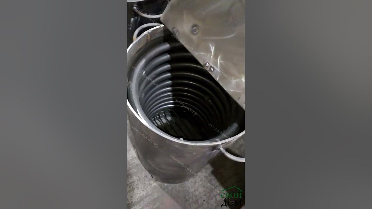 Нагреватель для бассейна на дровах для дачи. Теплый бассейн ...
