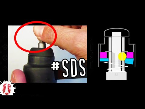 How Does A SDS Drill Chuck Work? Locking And Unlocking / Releasing Of An SDS Drill Bit #DIY