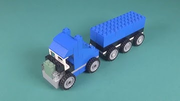 Lego Truck (017) Building Instructions - LEGO Classic How To Build - DIY