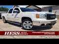 2009 GMC Sierra 1500 SLT Crew Cab 4WD For Sale Hess Auto Agency