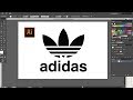 adidas Logo Design || Illustrator Tutorial