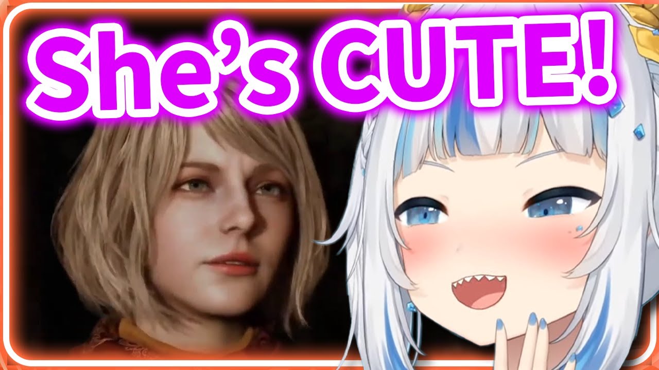 Gura Thoughts on Resident Evil 4 Remake 【Gawr Gura / HololiveEN】