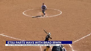 ETSU dismisses Brad Irwin from softball duties
