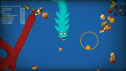 Worms Zone .io - Voracious Snake CASUAL AZUR GAMES Gameplay