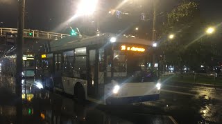 картинка: ТРОЛЗА-5265 ‘’Мегаполис’’ номер 1350, маршрут 39 (23.09.2025)