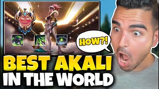 This Chinese SUPER SERVER Akali is INSANE! (NEW MECHANICS) Chinese Challenger Akali Montage