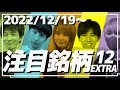 【株TubeEXTRA#217】 2022年12月19日~の注目銘柄TOP12【毎週土曜日更新】