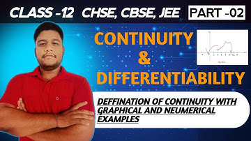 Definition of continuity||CLASS 12th Mathematics||Explained by odia in simple way||chse||cbse||jee||
