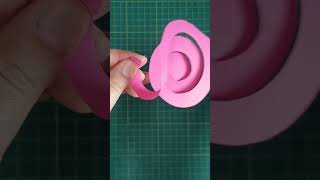 Faça Você Mesma | Flor Espiral feita na Tesoura | Rosa de Papel