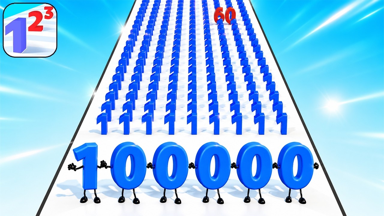 NUMBER MASTERS - Gameplay Walkthrough (iOS,Android) All Levels Freeplay Update Max Skills