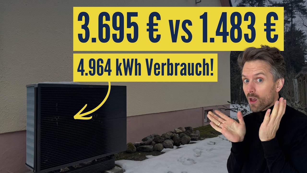 Kostenvergleich Wärmepumpe vs. Gasheizung (1Jahres Bilanz)