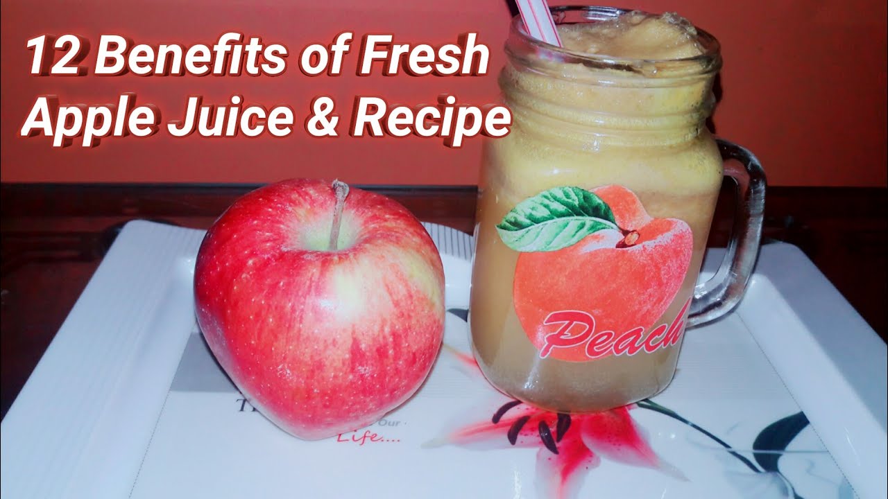 Apple Juice | How to make fresh Apple Juice | Immune ...